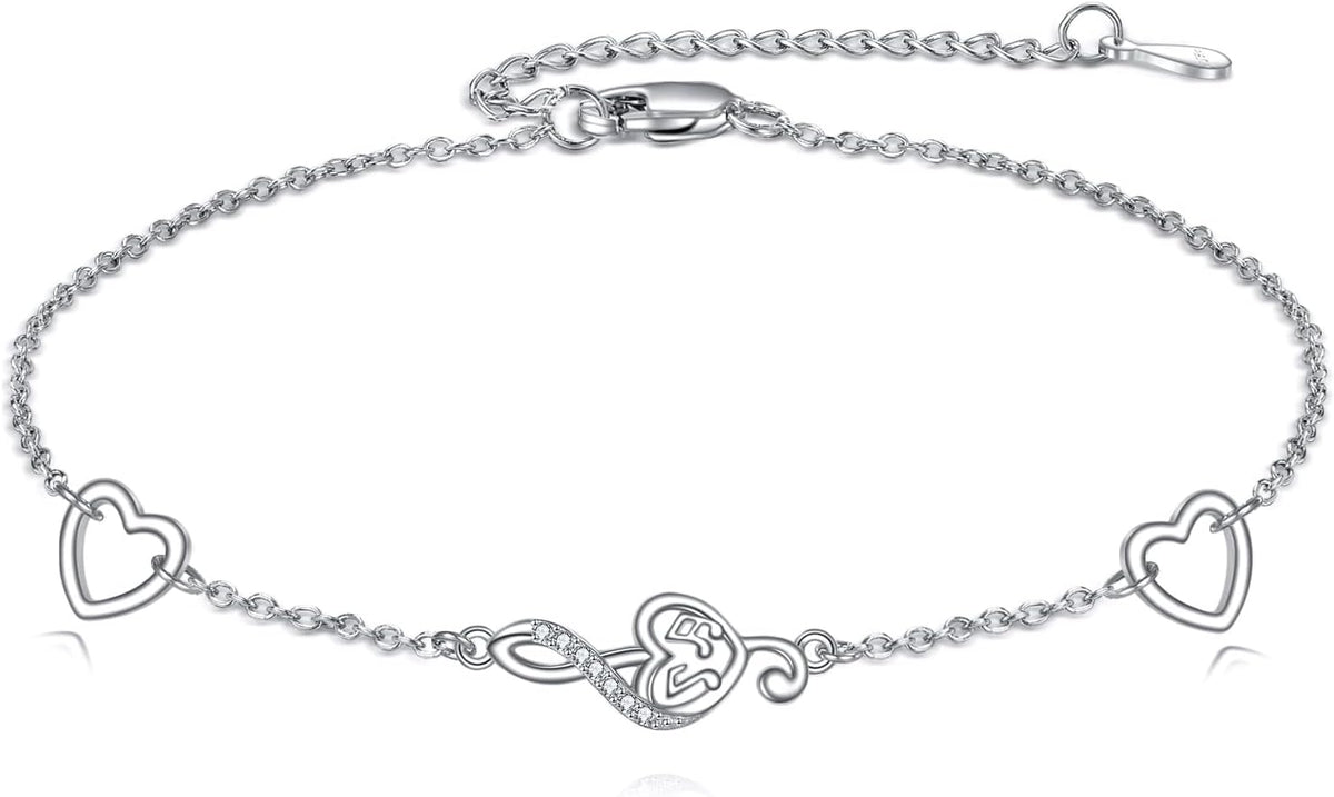 Women's 925 Sterling Silver Mustard Seed Cross Bracelet Christian Faith Jewelry Inspirational Gift for Mom Wife Sister