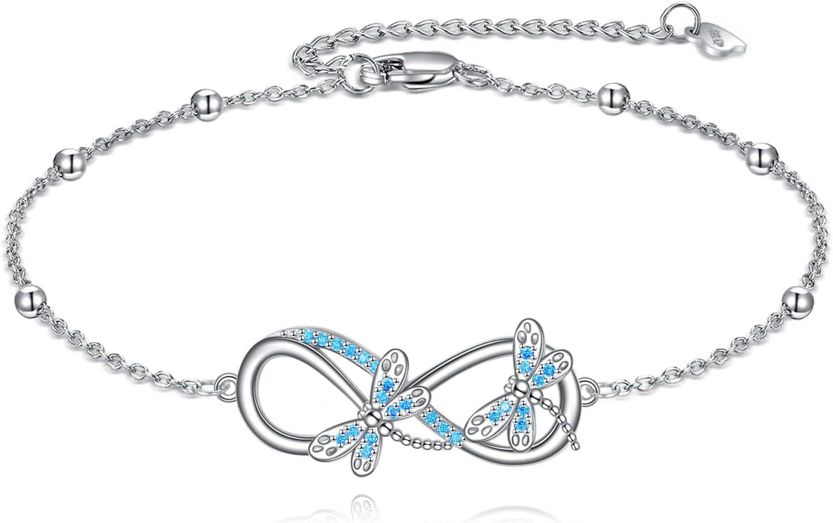 Women's 925 Sterling Silver Mustard Seed Cross Bracelet Christian Faith Jewelry Inspirational Gift for Mom Wife Sister